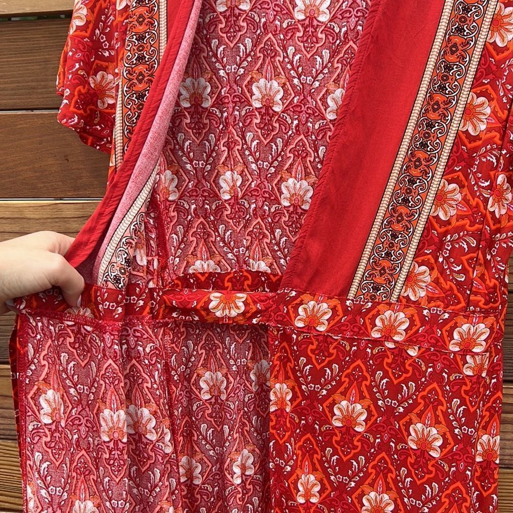 Wrap Flowy Dress  - Picture 7 of 8